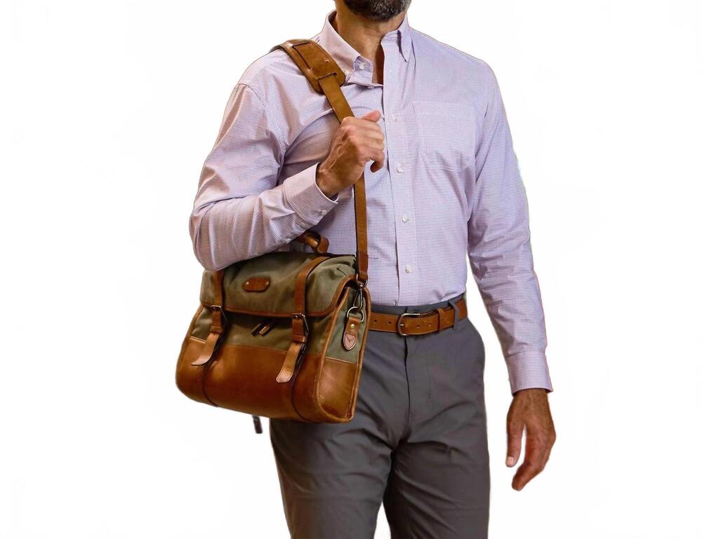 NEW TOM BECKBE men's powell performance shirt in concord